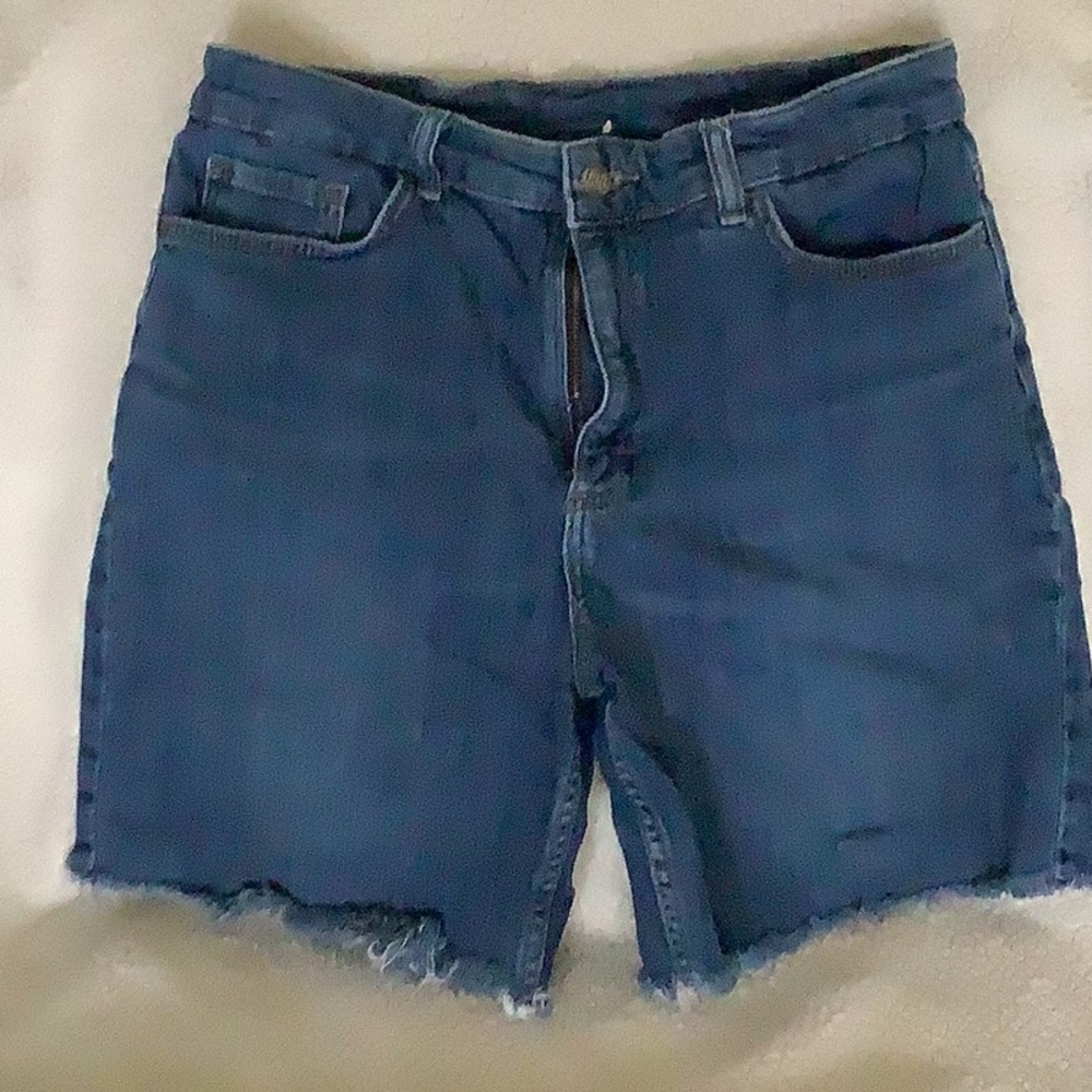 Women's Blue Denim Shorts